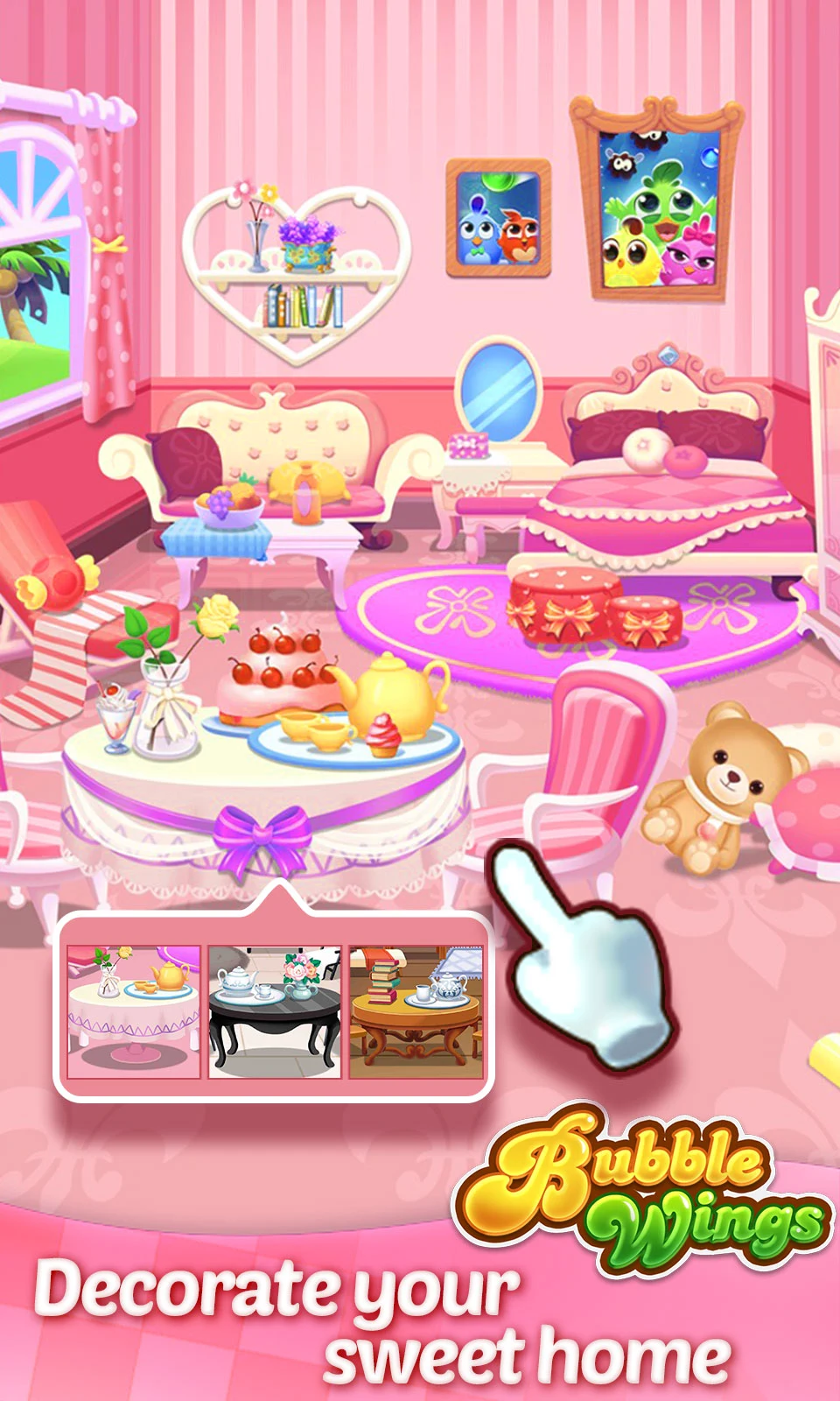 Bubble Wings: bubble shooter screenshot